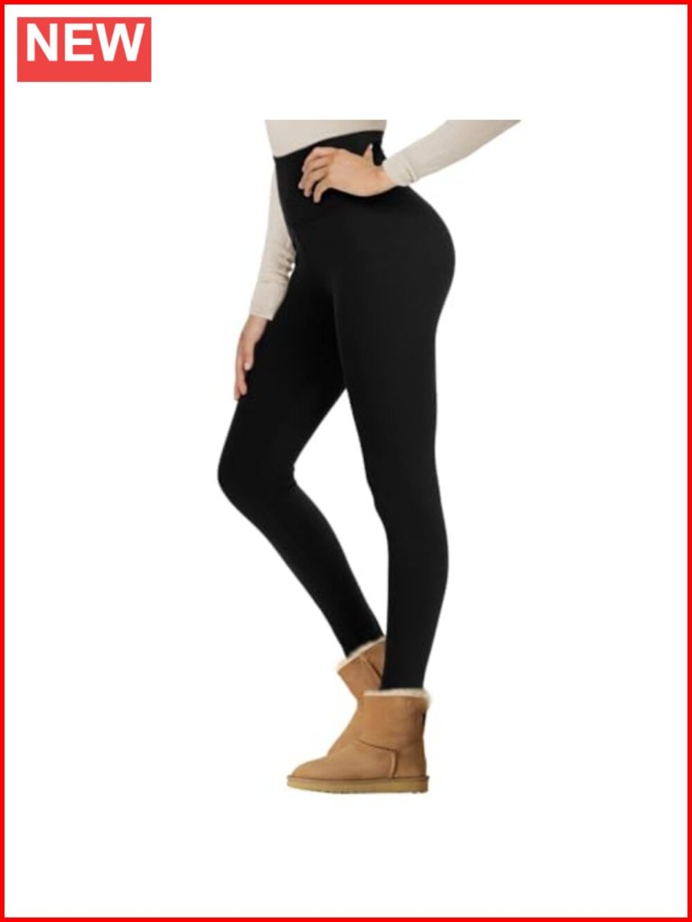 Fleece Lined Leggings Women Winter Thermal Warm Thick High Waist Yoga Pants